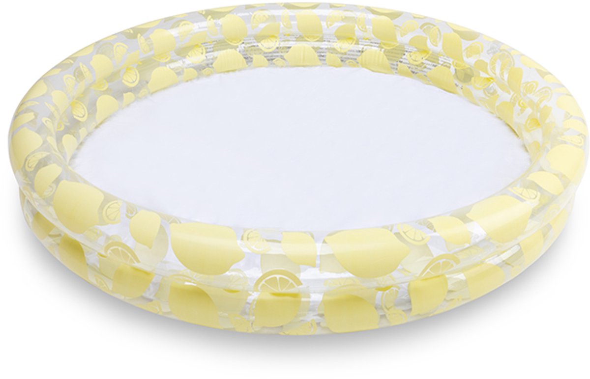 Floo claire | Piscine de bébé jaune Ø 100 cm