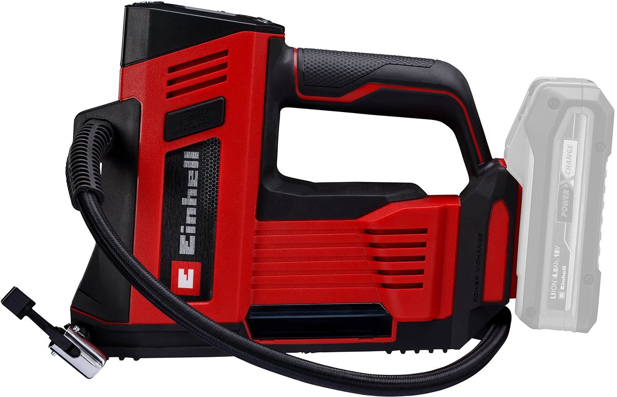Compresseur de voiture à batterie Einhell CE-CC 18 23 D Li Solo - Power