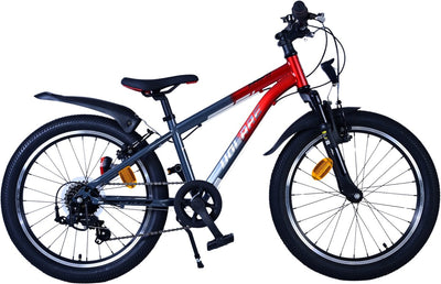 Volare XC Race Children's Bicycle 20 pouces 7 vitesses Gris rouge