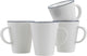 Gimex - ligne linea - mug - bleu - 4 pièces