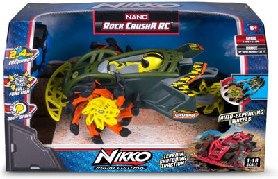 Nikko voiture radiocommandée nano rock crusher vert