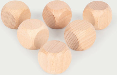 Cubes en bois naturel Tickit ® - 40mm