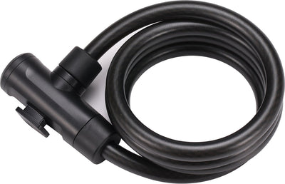 Câble antivol pour vélo Bbb - antivol de vélo avec 3 clés - longueur : 120 cm - épaisseur : 12 mm - câble antivol pour vélo de ville, vélo de course VTT - bbl-111