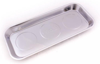 Yato - plateau magnétique - 350 mm - acier inoxydable - base protégée en caoutchouc