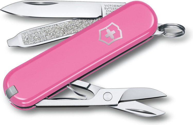 Couteau de poche Victorinox classic SD - fleur de cerisier - 7 fonctions - acier inoxydable
