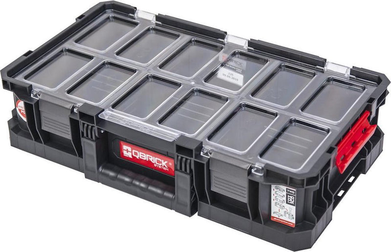 Boîte à outils du système Qbrick organisateur flex plus système deux boîte à outils
