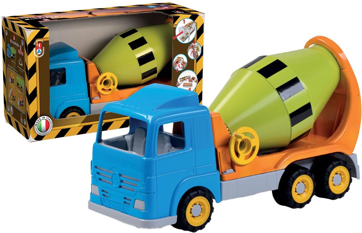 Androni Concrete Mixer Tamis avec roues souples