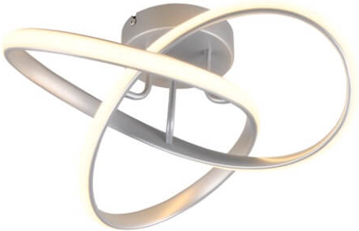 Rl live your light reality meo - plafonnier - titane - incl. 1x CMS 15w