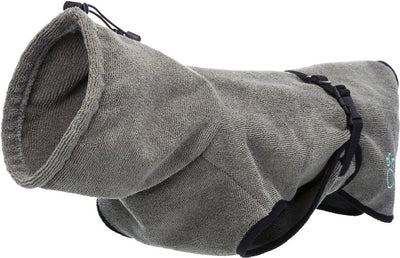 Trixie Bathrobe chien Terry Cloth Grey