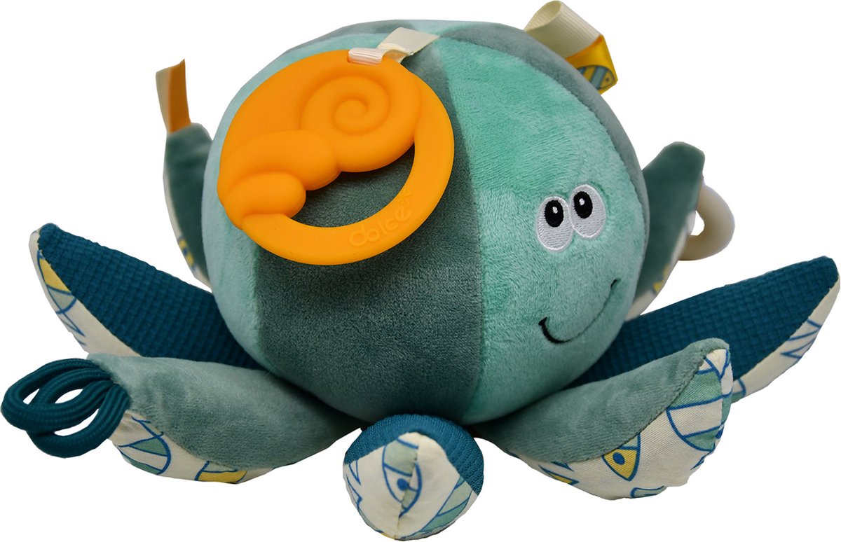 Dolce Toys - Peluche d'activité océanique - poulpe octo