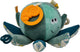 Dolce Toys - Peluche d'activité océanique - poulpe octo