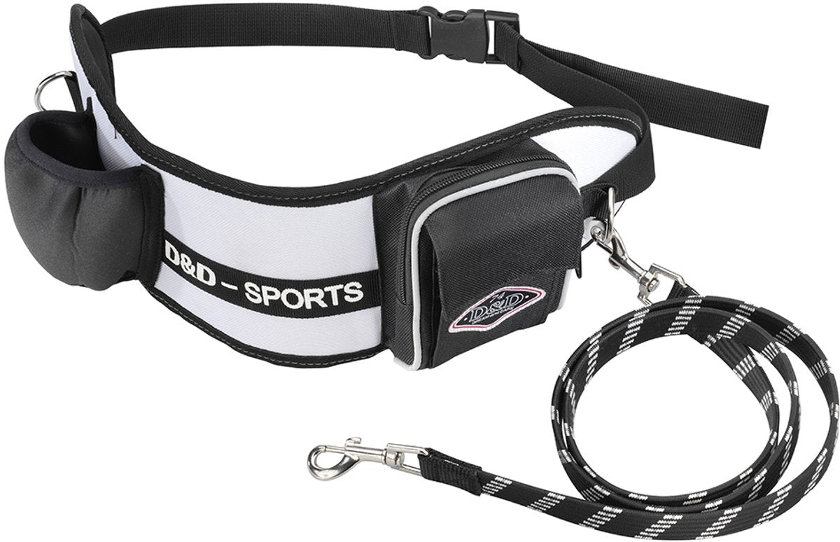 D d home d d laisse pour chien marcheur sportif - noir - 110cm