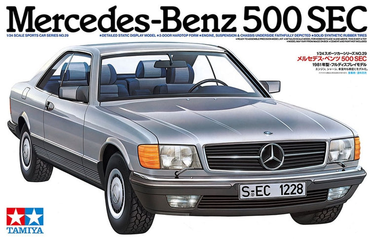 Tamiya Mercedes-Benz 500sec - coupé de luxe 1:24 - 24029