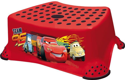 Marchepied Keeper Cars - rouge - pour l'apprentissage de la propreté et le brossage des dents