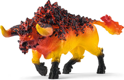 Schleich Créatures Eldrador - taureau de feu - figurine de jeu - jouets pour enfants pour garçons et filles - 7 à 12 ans - 42493