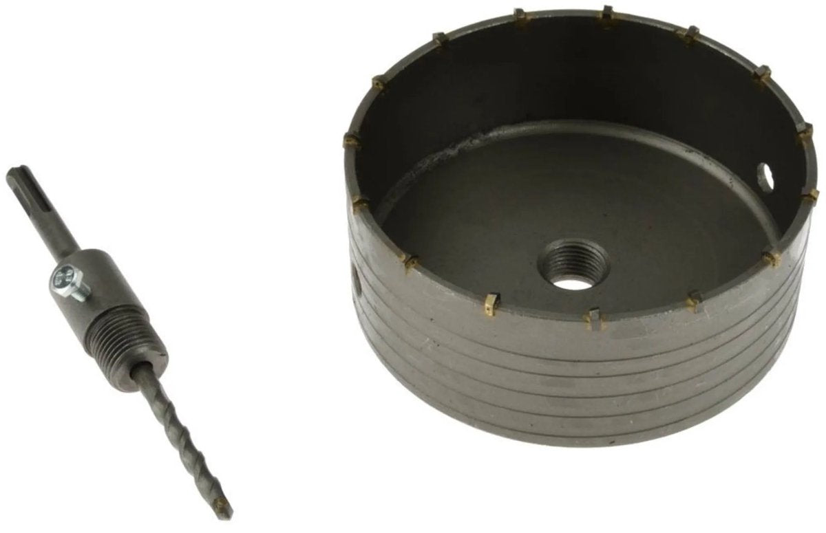 Foret creux Geko - 150 mm - SDS plus - pour les travaux de précision dans les matériaux de construction