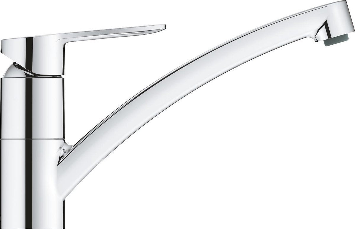Robinet de cuisine Grohe starteco - bec bas - plage de pivotement 140° - chrome