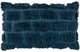 Coussin décoratif touffeté Vtwonen - 30x50 cm - bleu foncé