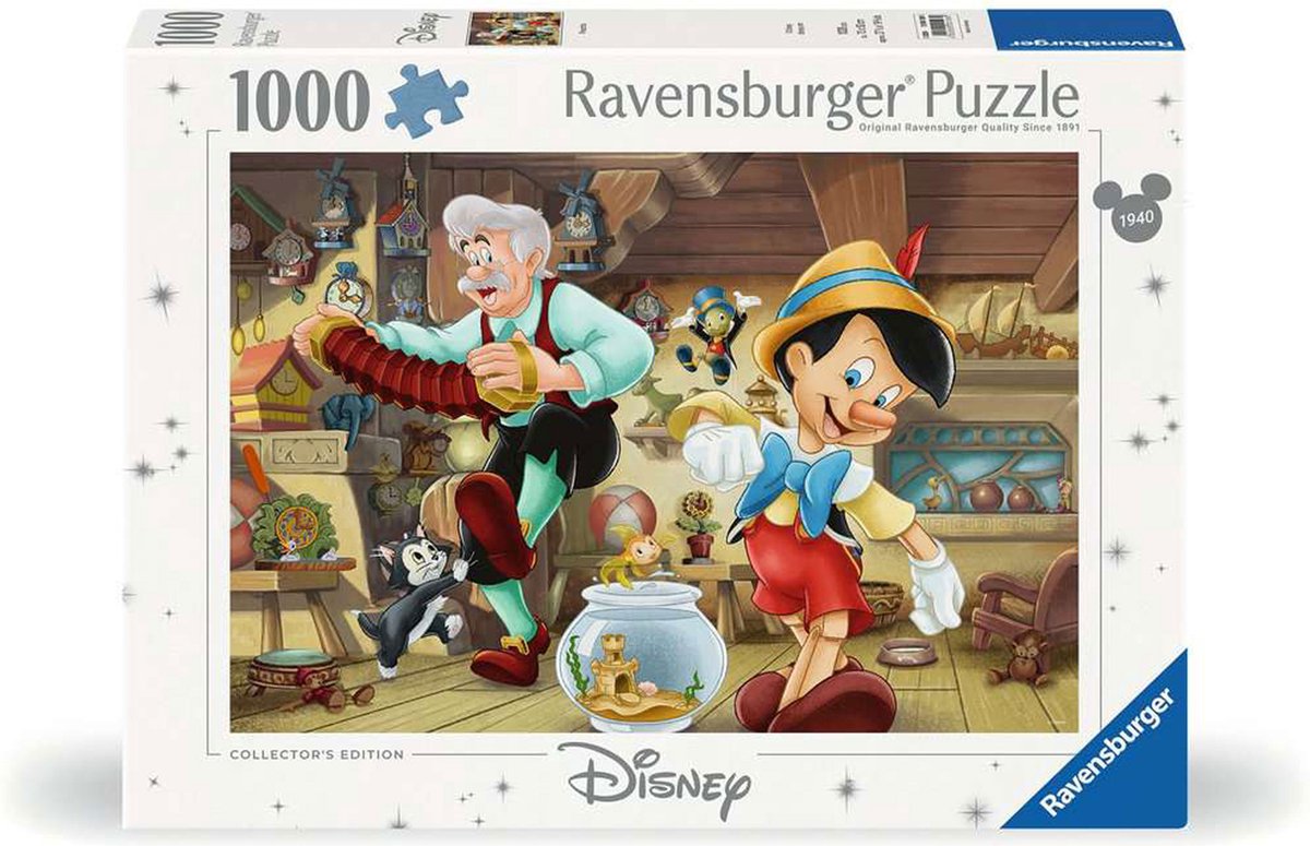 Ravensburger Puzzle Puzzle Pinocchio, 1000st.