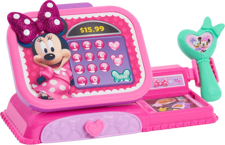 Caisse enregistreuse jouet Spectron Minnie Bowtique avec son - 10 pcs.