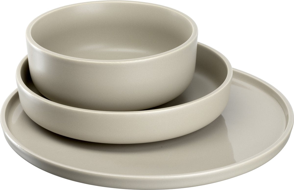Leonardo Roma service de table 12 pièces beige
