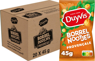 Duyvis snacks provençaux (20x45gr)