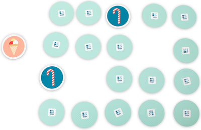 Bs Toys énorme jeu de mémo doux - mémo - jeu de mémo - jouets éducatifs - jeu énorme - adapté à partir de 3 ans