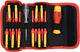 Jeu de tournevis isolés Yato avec testeur de tension - 12 pièces - 1000v - acier durable