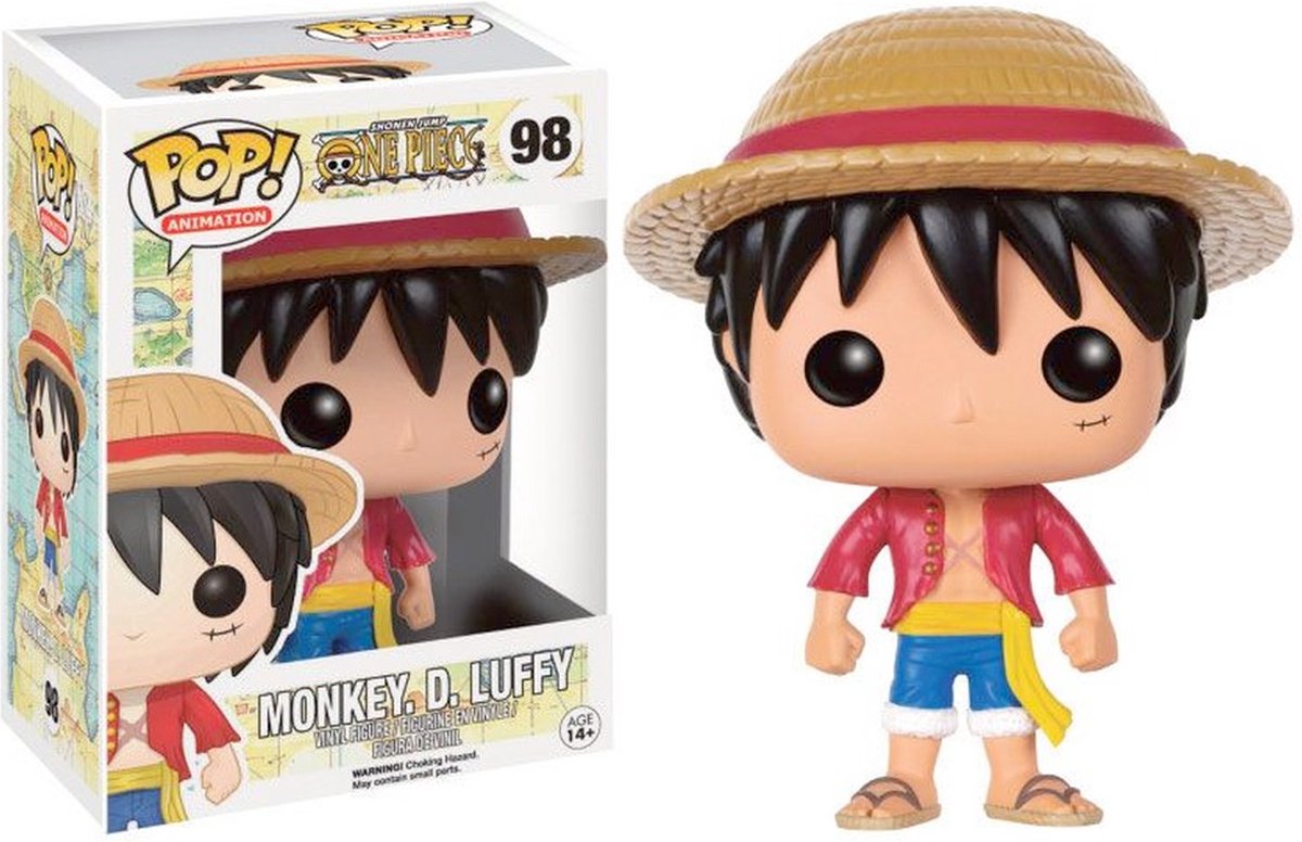 Animation Funko pop : une pièce - singe d. poupée luffy #98