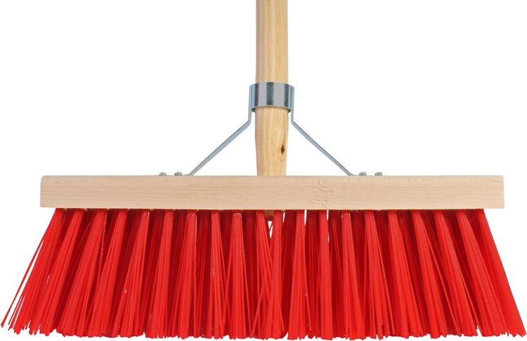 Outils linguistiques - balai - 35 cm - poils plastique - manche 140 cm