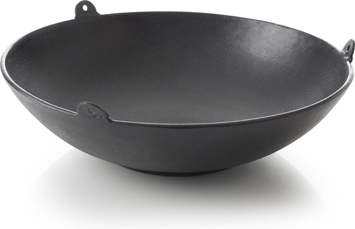 Barbecook - poêle à barbecue - wok barbecue - noir - 37cm