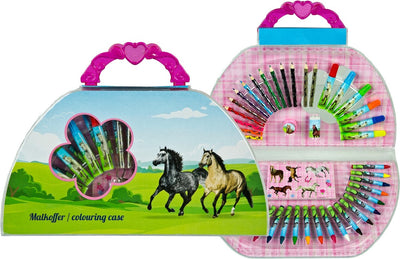 Horses de valise de couleur infiltrée, 51dlg.
