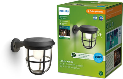 Philips LED Applique solaire Philips Radii - ultra efficace - connectable sans fil à d'autres produits Radii