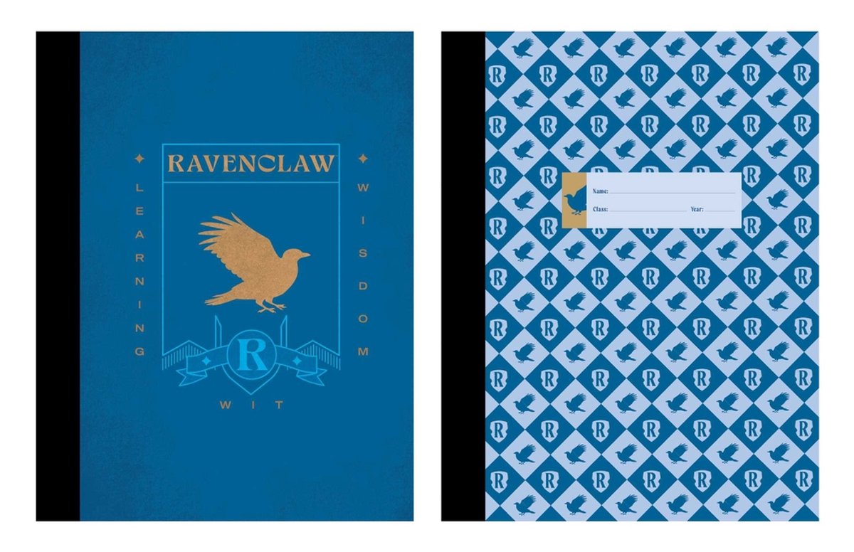 Harry Potter : ensemble de cahiers de composition Serdaigle (lot de 2)