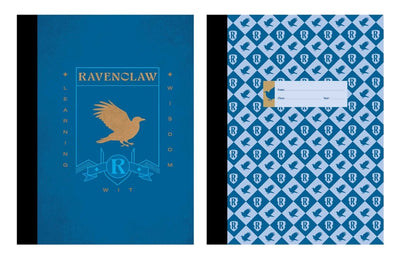 Harry Potter : ensemble de cahiers de composition Serdaigle (lot de 2)