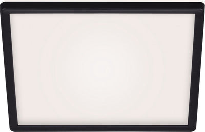 Briloner slim - plafonnier LED - plafonnier - 4000k - 18w - blanc-noir