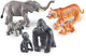 Ressources d'apprentissage animaux géants de la jungle - mamans et bébés - 2+