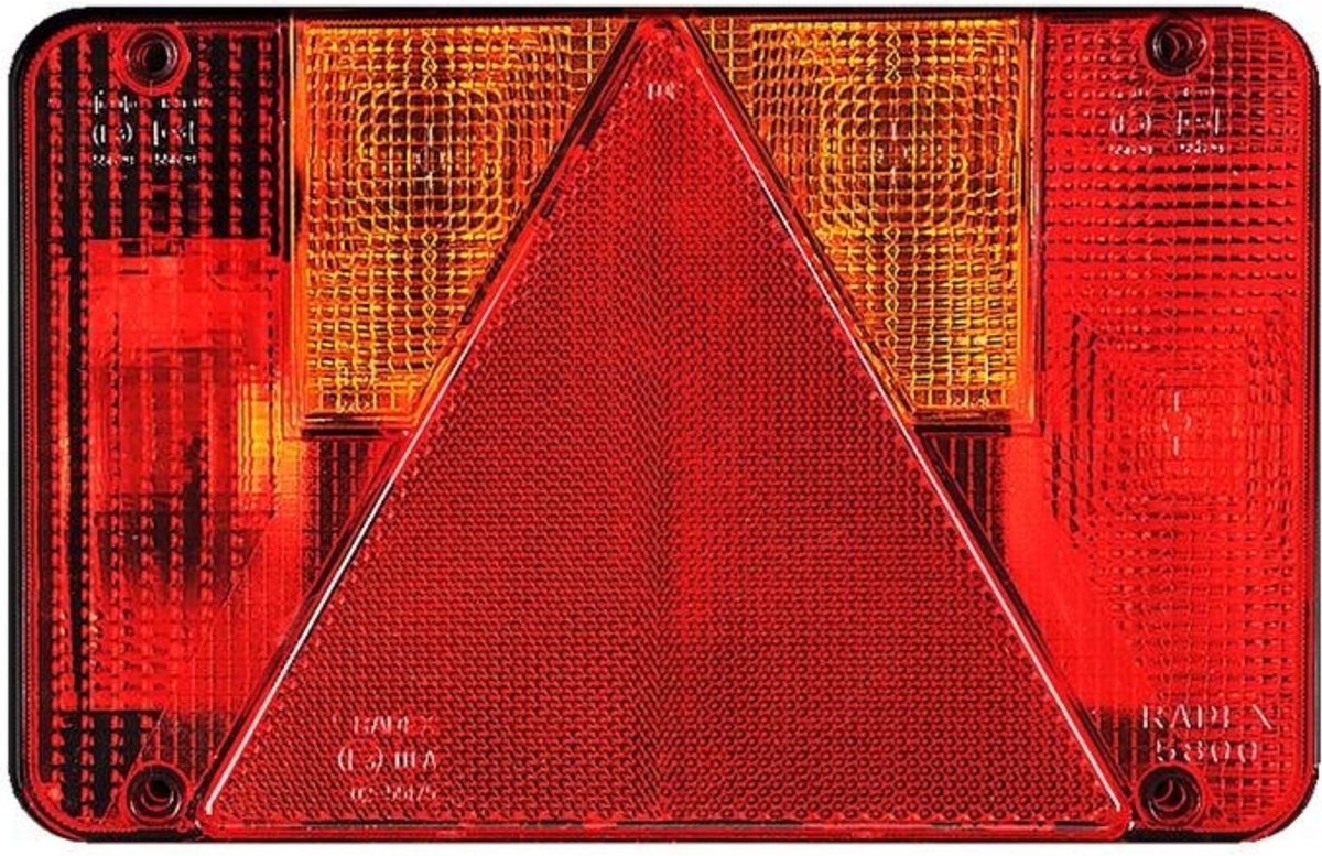 Proplus - feu arrière 218 x 140mm gauche