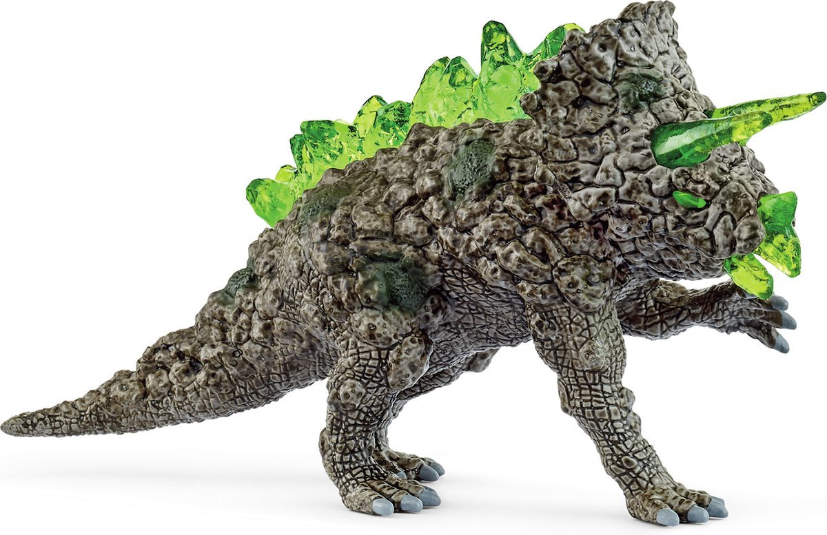 Schleich Eldrador Créatures - Tricératops en pierre - 70828