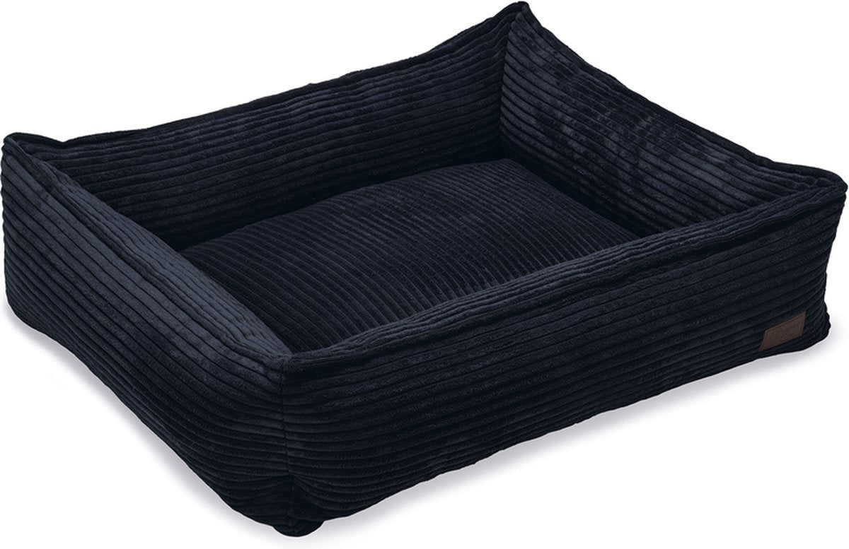 Designed by lotte ribbed - lit pour chien - anthracite - 80x70x22 cm