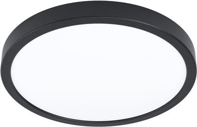 Plafonnier Eglo fueva 5 - LED - ø 29 cm - noir - salle de bain