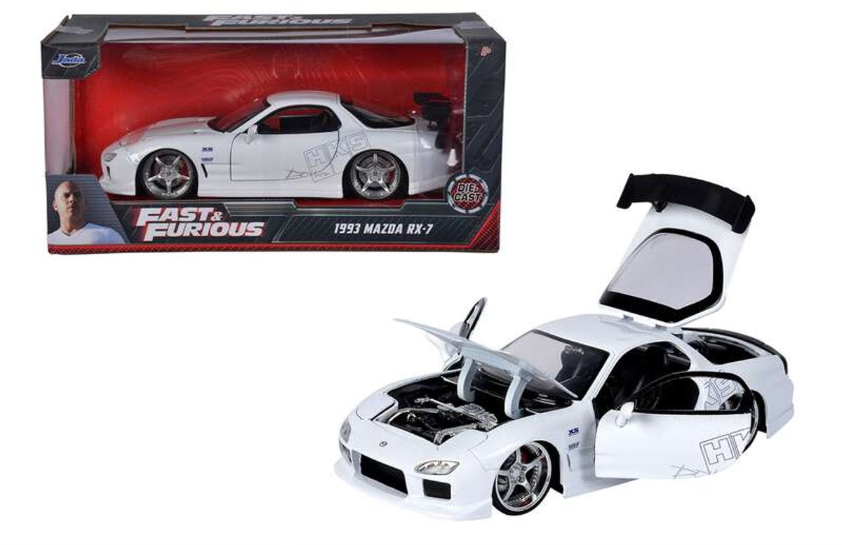 Jada jouets jada fast furious 1993 mazda rx-7 1:24