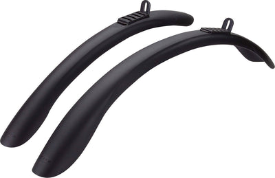 Bbb cycling rainwarriors garde-boue - garde-boue avant garde-boue arrière 26 pouces - adapté aux vélos électriques - bfd-01