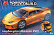 Kit de modèle Airfix voiture - j6058 quickbuild lamborghini huracan evo - orange - plastique de voiture de sport - - modélisme
