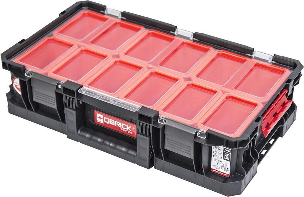 Organisateur de boîte à outils du système Qbrick plus boîte à outils du système deux