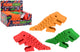 Jouet dinosaure Johntoy flexible t-rex 21 cm multicolore.
