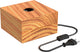 Lampe de table Calex carrée - Scandinave - Culot E27 - Bois FSC - excl. source de lumière