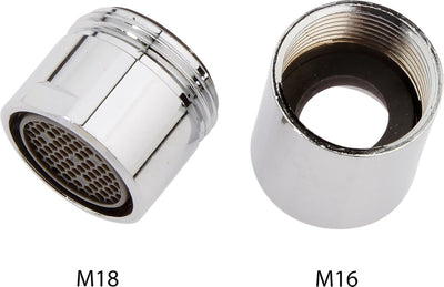 Tiger splash eco ensemble régulateur de jet à économie d'eau robinet de lavabo - m16 et m18 - chrome