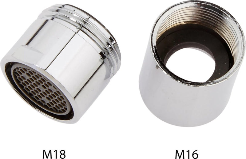 Tiger splash eco ensemble régulateur de jet à économie d'eau robinet de lavabo - m16 et m18 - chrome