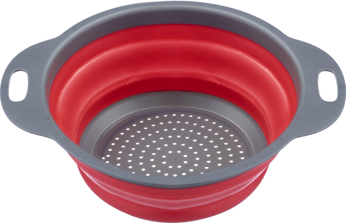 Passoire Westmark, pliable, ø 22 cm, plastique, rouge anthracite, 21222270